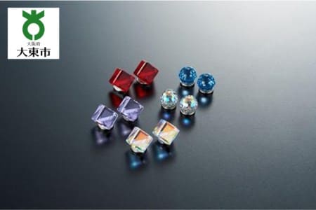 穴を開けないピアス「マグネットピアス5ペアセット