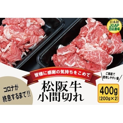 家庭用松阪牛小間切れ 200g×2p